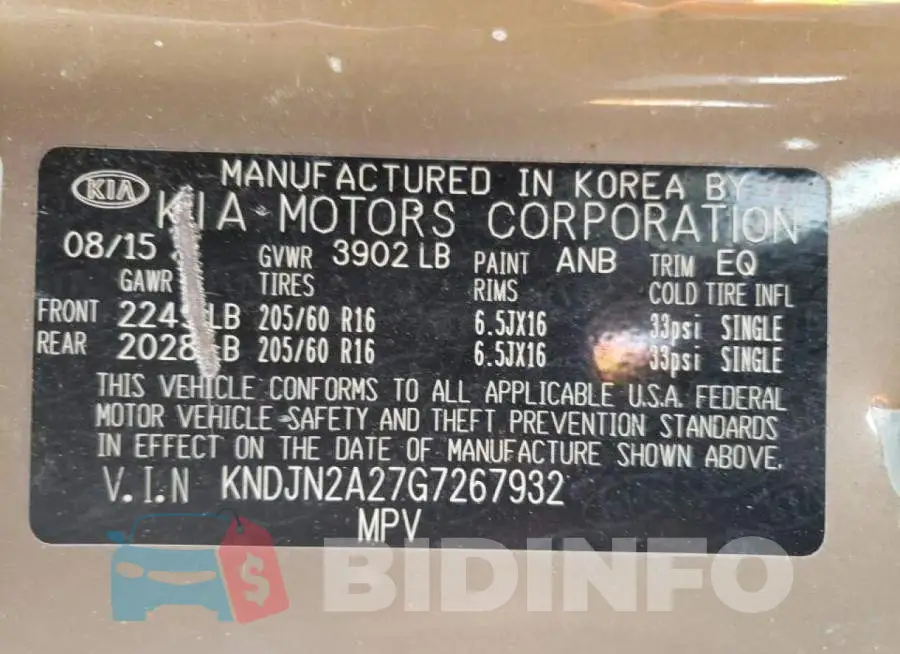 KNDJN2A27G7267932 Photo# 10