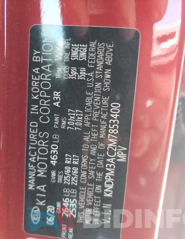 KNDPM3AC2M7853400 Photo# 10