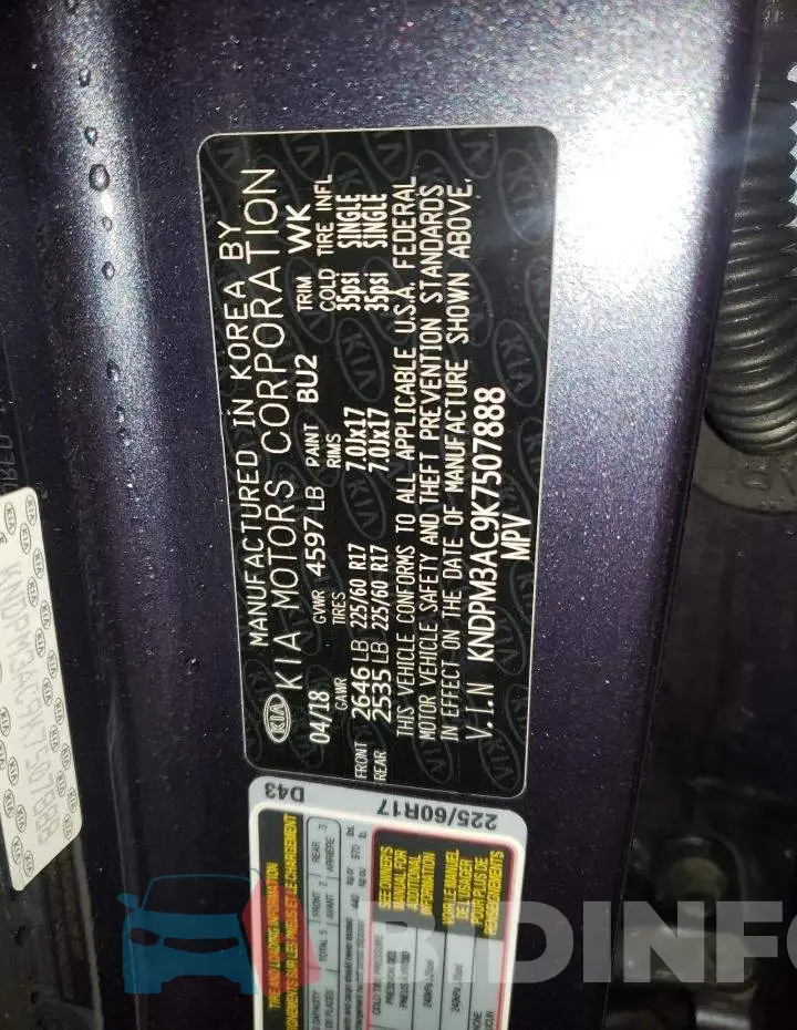 KNDPM3AC9K7507888 Photo# 10