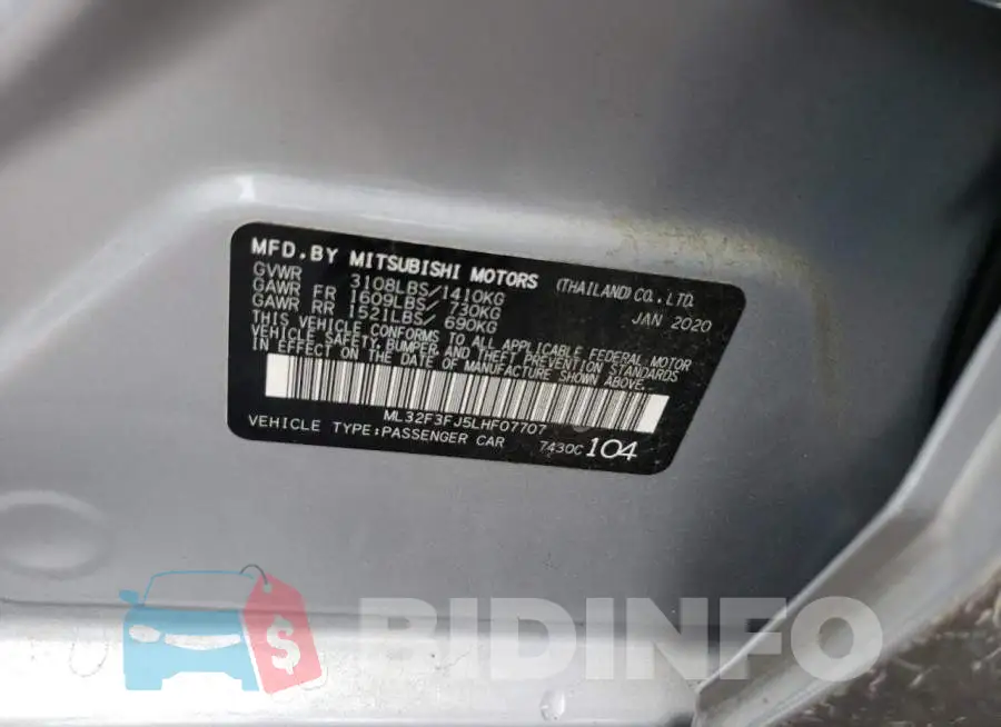 ML32F3FJ5LHF07707 Photo# 10