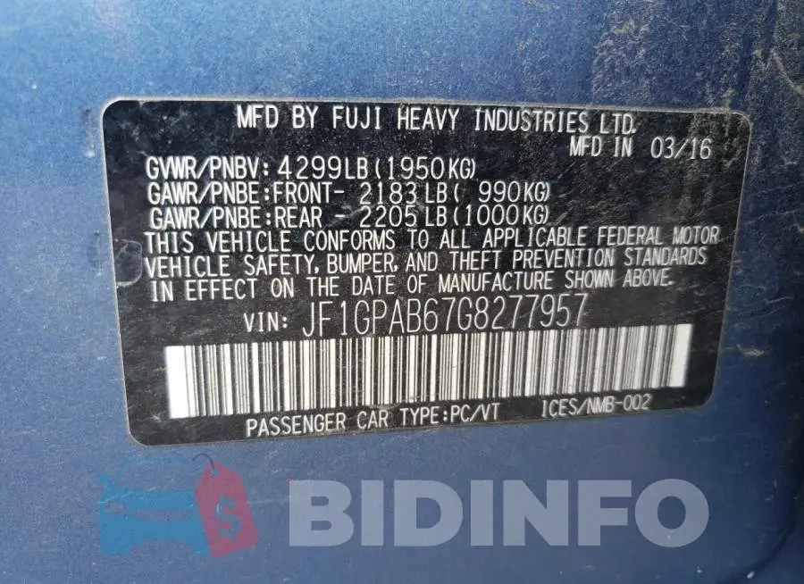 JF1GPAB67G8277957 Photo# 10