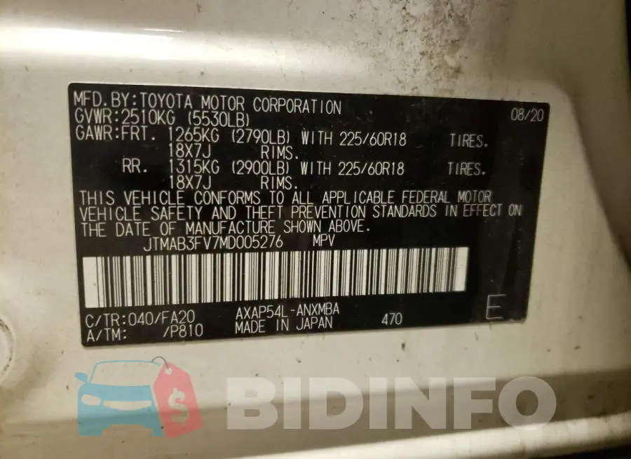JTMAB3FV7MD005276 Photo# 10