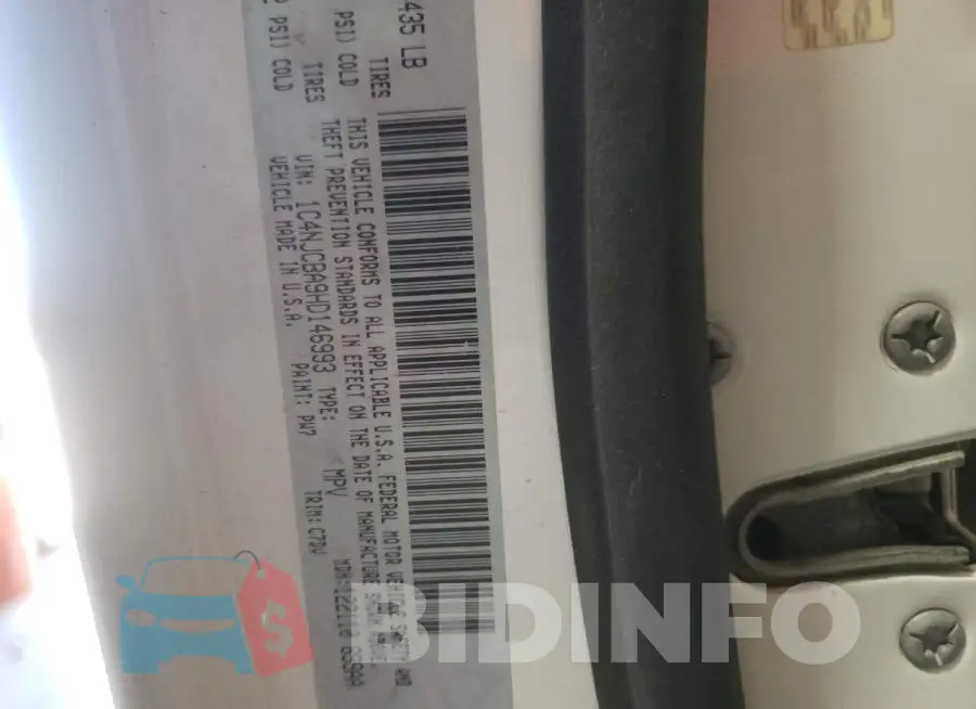 1C4NJCBA9HD146993 Photo# 10