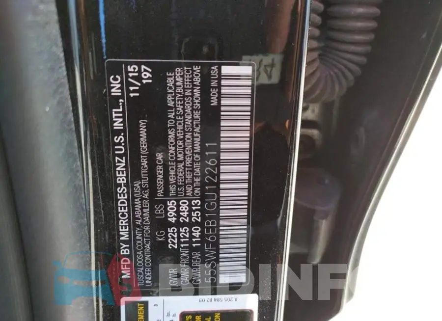 55SWF6EB1GU122611 Photo# 10