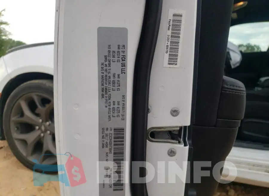 2C3CDXHG5KH736043 Photo# 10
