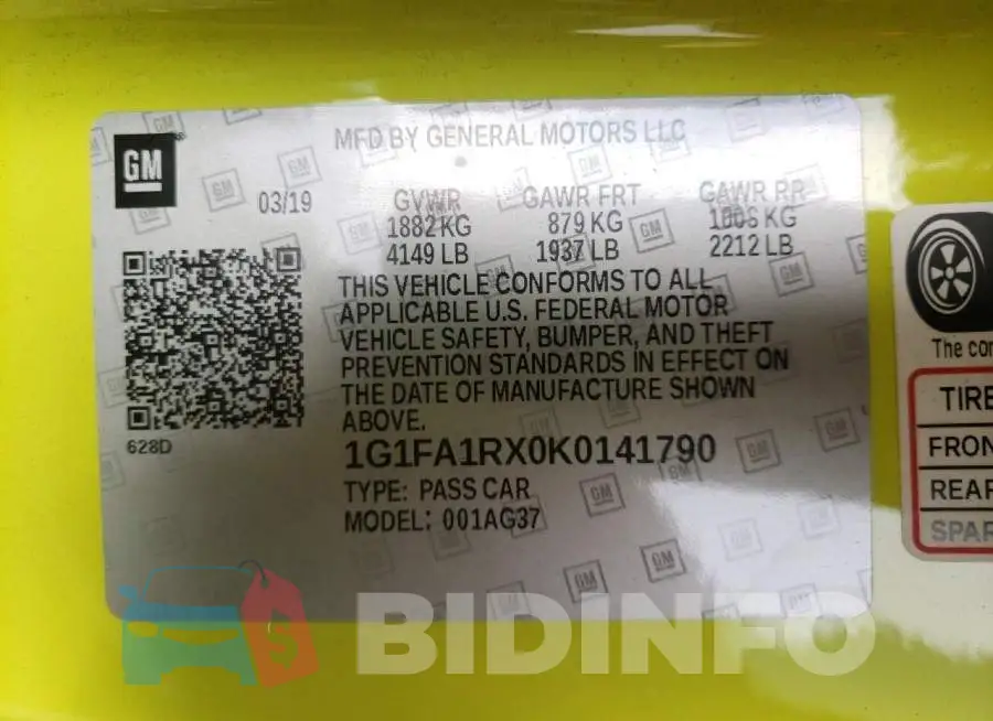 1G1FA1RX0K0141790 Photo# 10