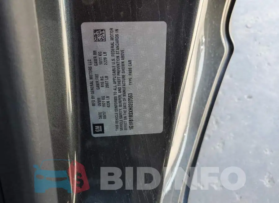 1G1FB1RSXH0207563 Photo# 10