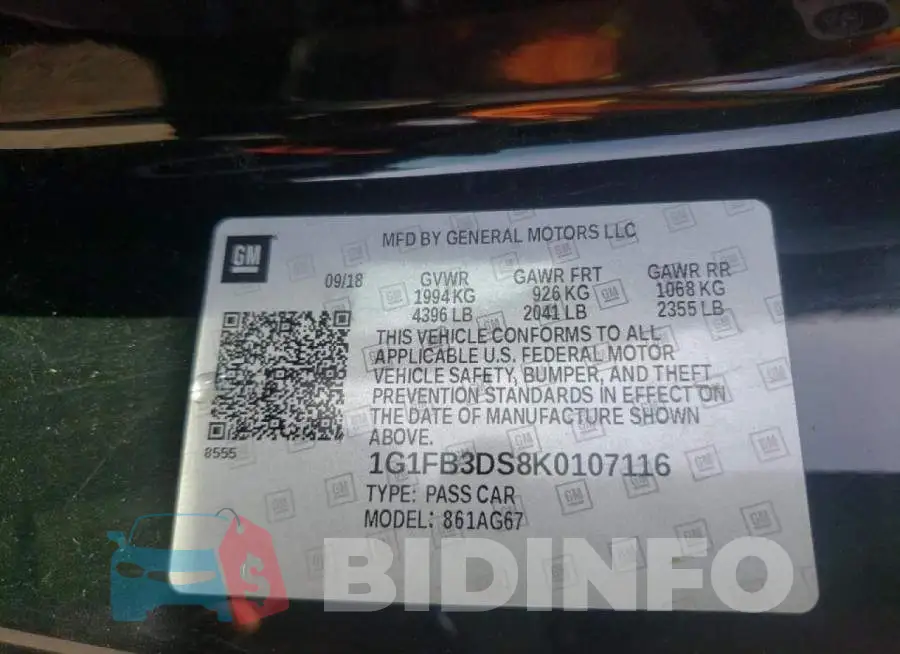 1G1FB3DS8K0107116 Photo# 10