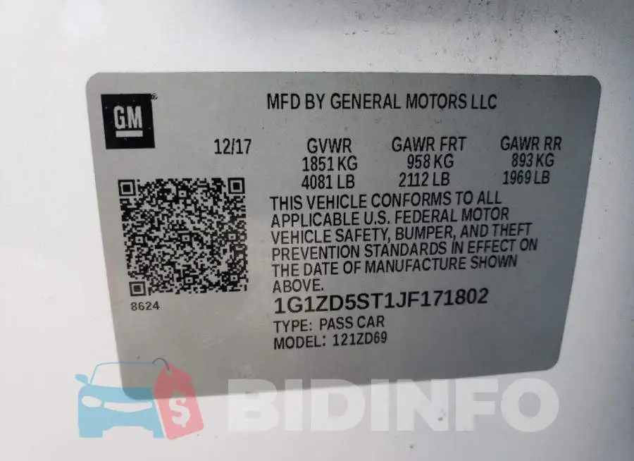 1G1ZD5ST1JF171802 Photo# 10