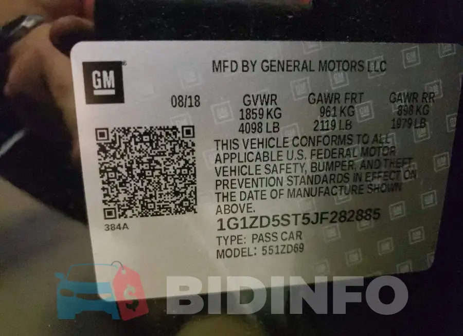 1G1ZD5ST5JF282885 Photo# 10