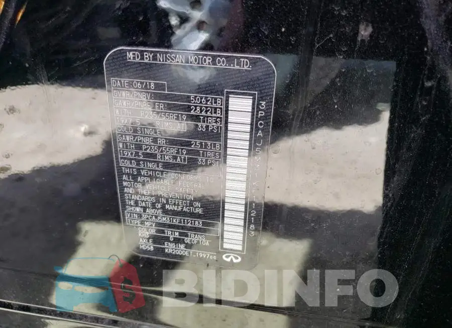 3PCAJ5M31KF112183 Photo# 10