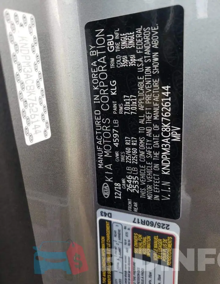 KNDPM3AC8K7626144 Photo# 10
