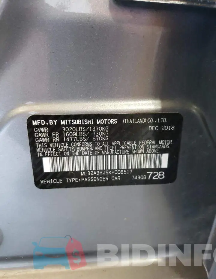 ML32A3HJ5KH006517 Photo# 10