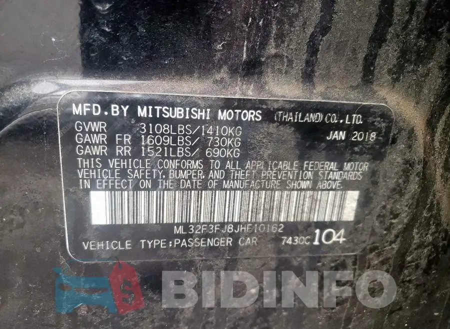 ML32F3FJ8JHF10162 Photo# 10