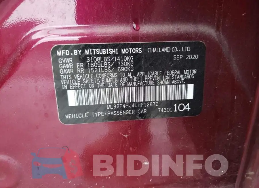 ML32F4FJ4LHF12872 Photo# 10