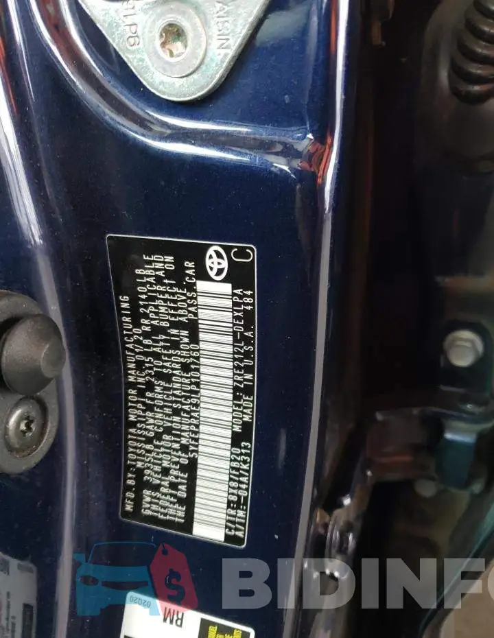 5YFEPRAE9LP101760 Photo# 10