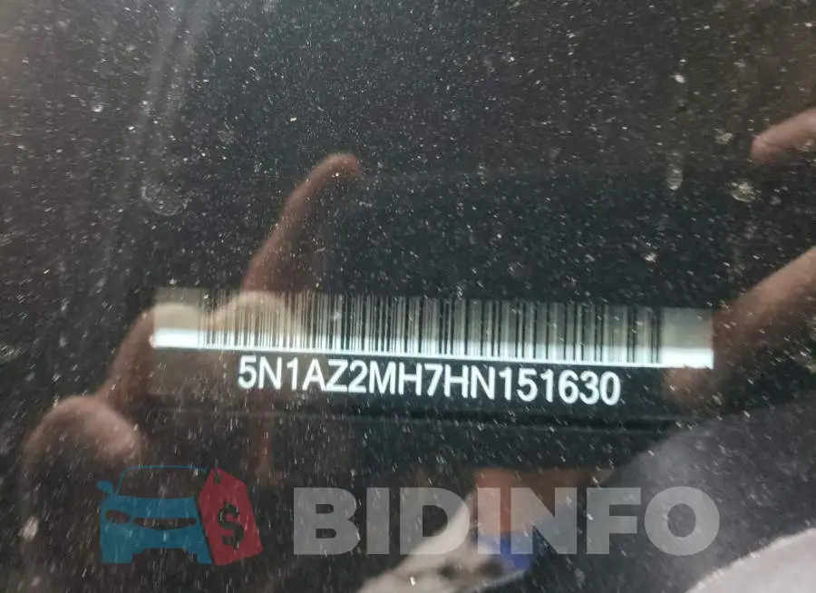 5N1AZ2MH7HN151630 Photo# 10