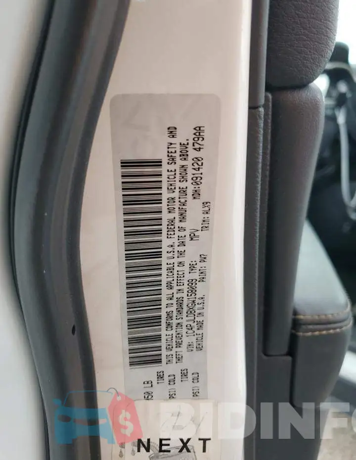 1C4PJLDBXGW158099 Photo# 10