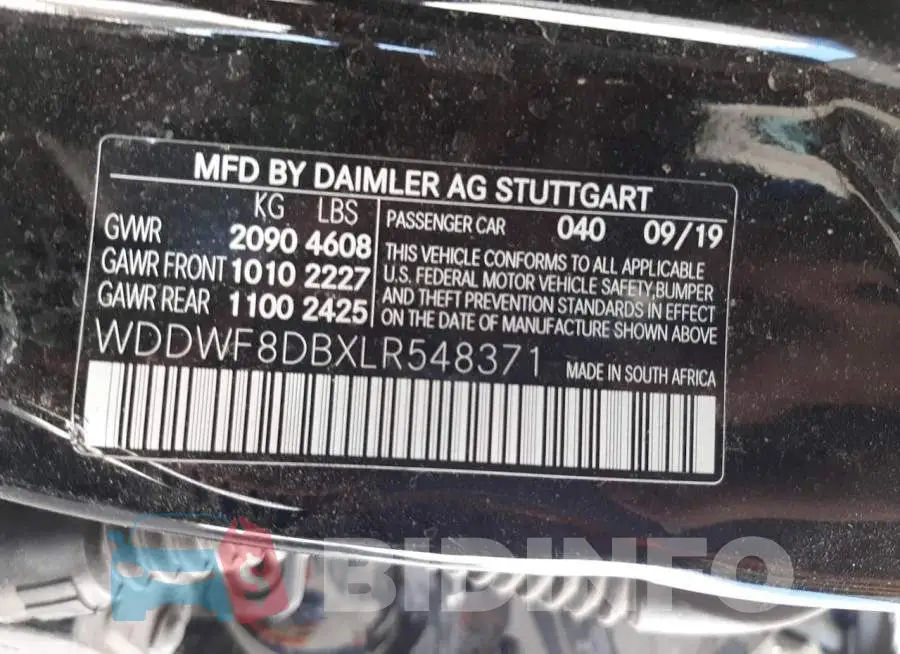 WDDWF8DBXLR548371 Photo# 10