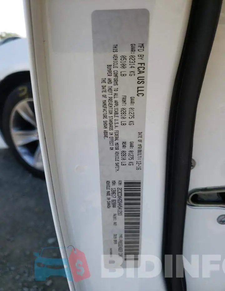 2C3CDXHG5HH541293 Photo# 10