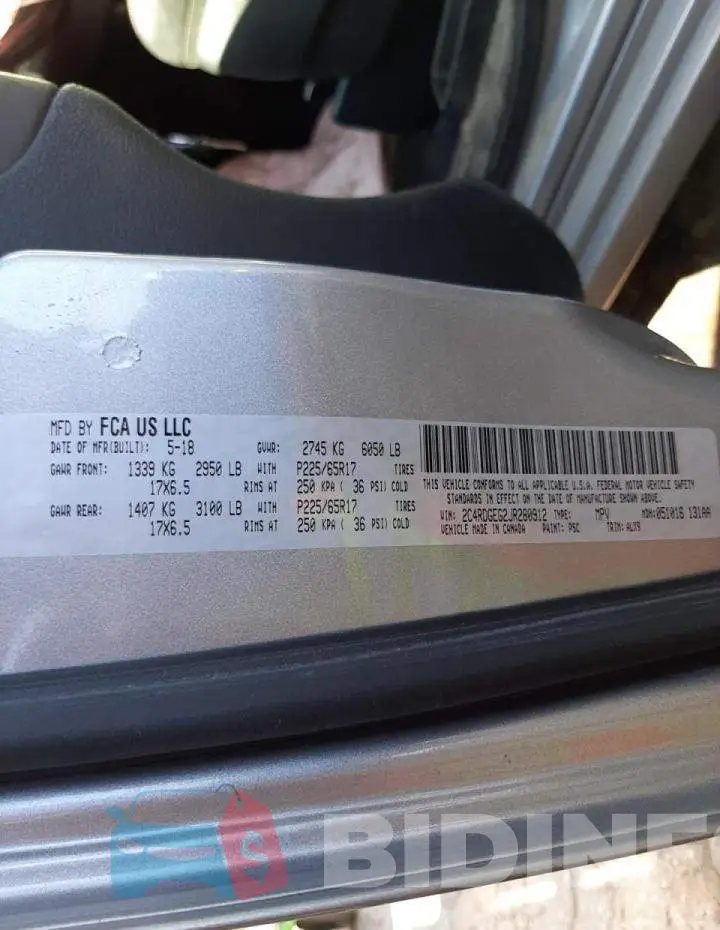 2C4RDGEG2JR280912 Photo# 10