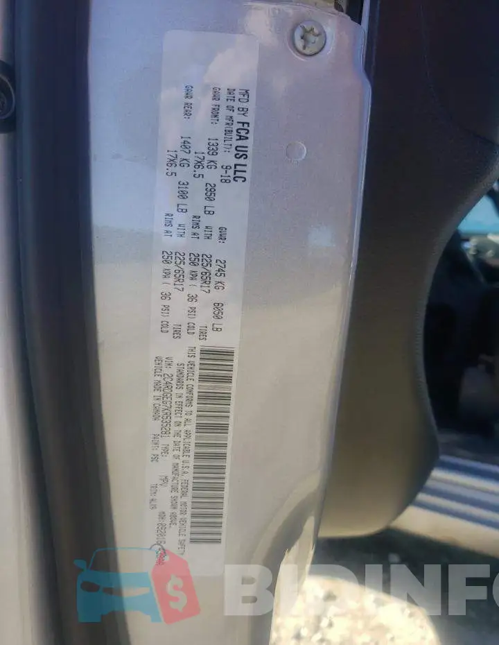 2C4RDGEG7KR535281 Photo# 10