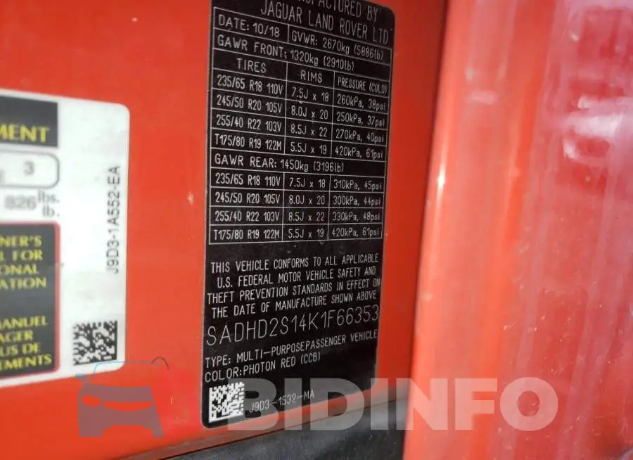 SADHD2S14K1F66353 Photo# 10