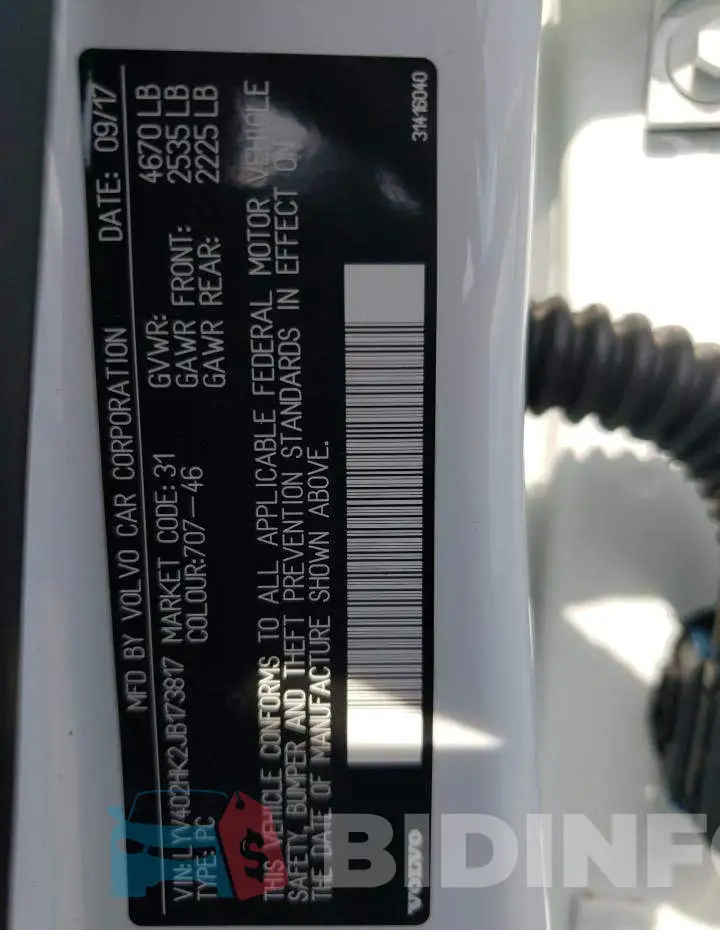 LYV402HK2JB173817 Photo# 10