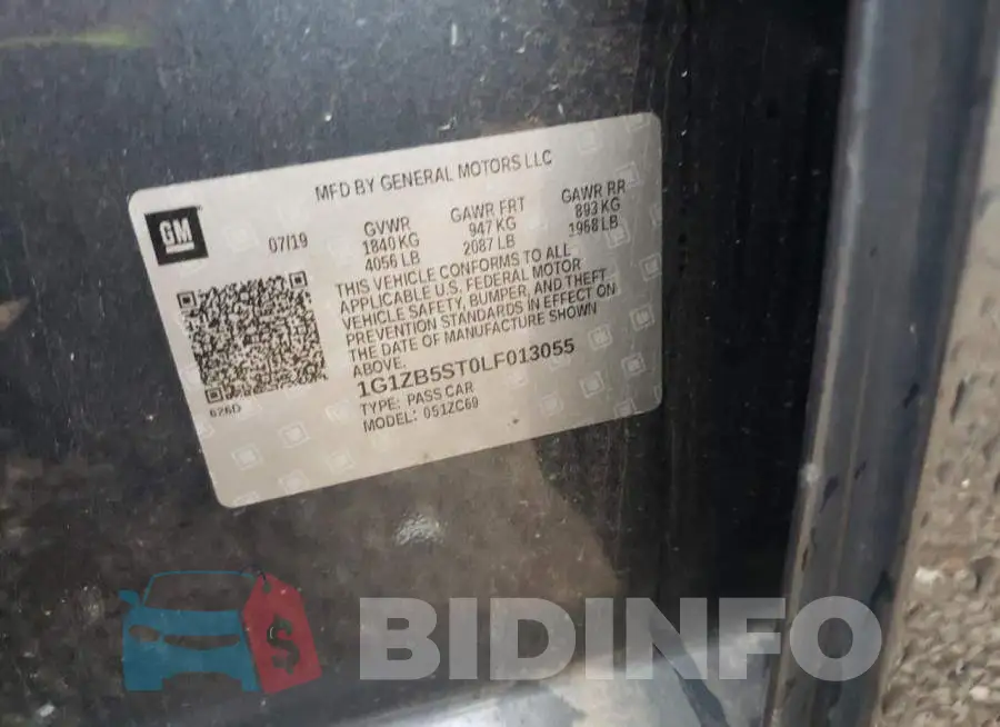 1G1ZB5ST0LF013055 Photo# 10