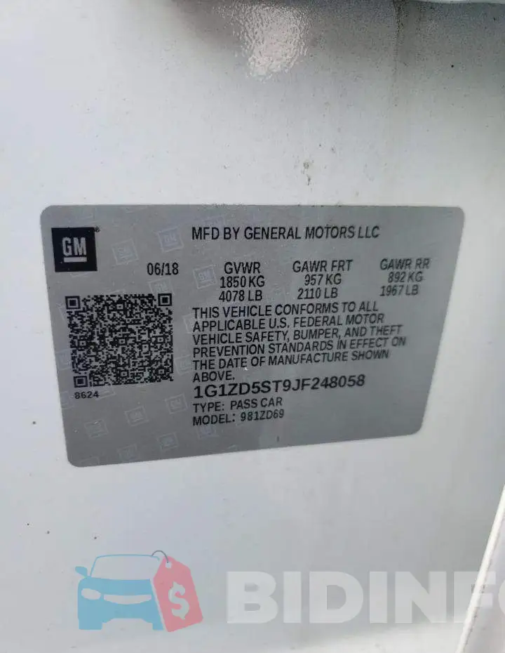 1G1ZD5ST9JF248058 Photo# 10