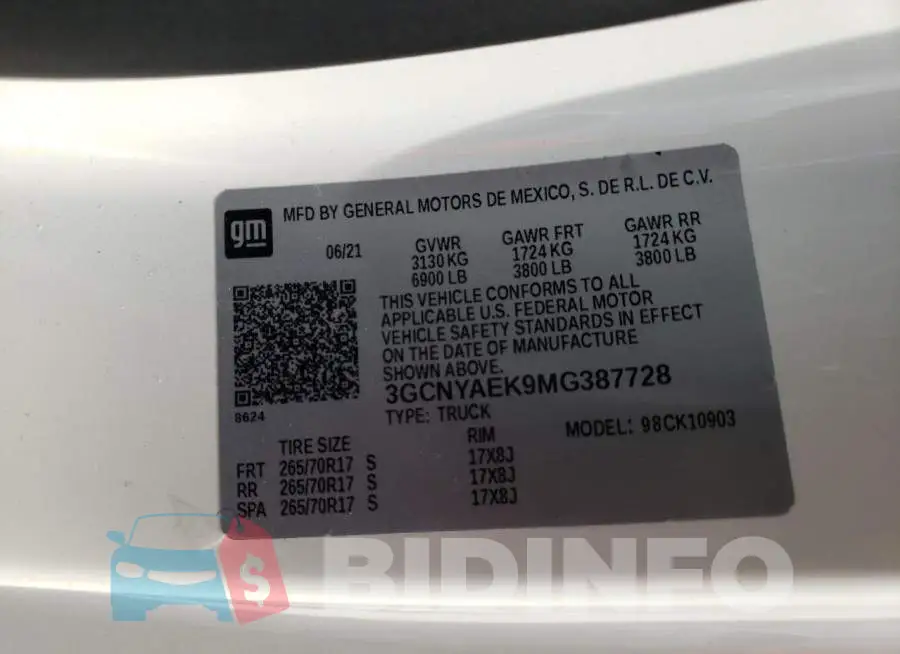 3GCNYAEK9MG387728 Photo# 10