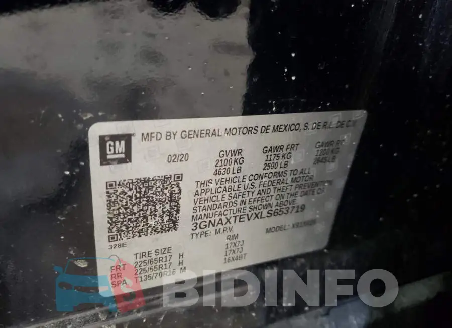 3GNAXTEVXLS653719 Photo# 10