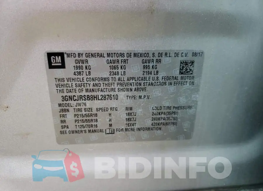 3GNCJRSB8HL287610 Photo# 10