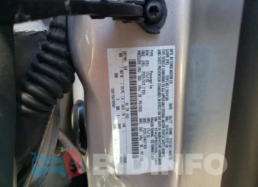 1FADP5DUXHL112991 Photo# 10