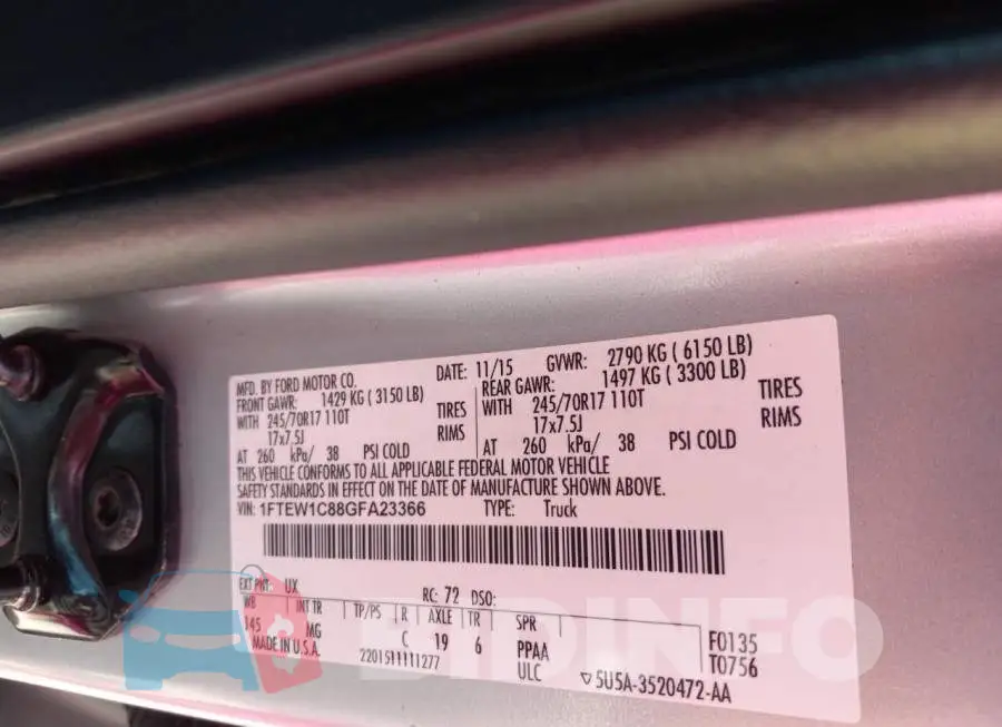 1FTEW1C88GFA23366 Photo# 10