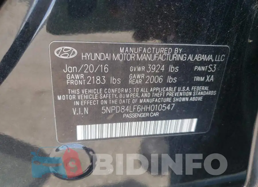 5NPD84LF6HH010547 Photo# 10