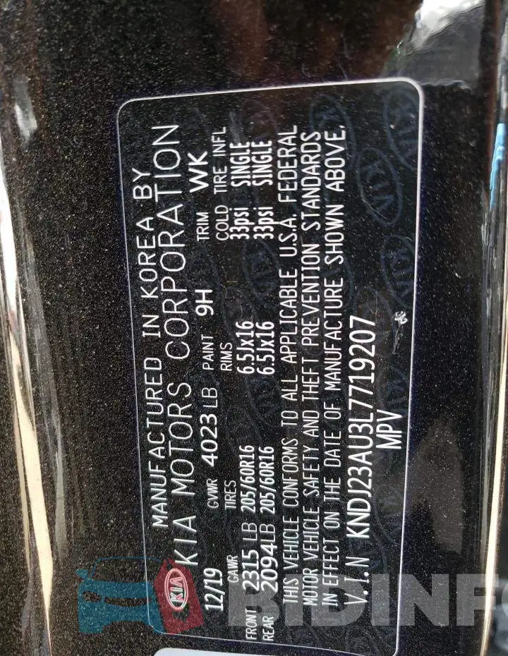 KNDJ23AU3L7719207 Photo# 10
