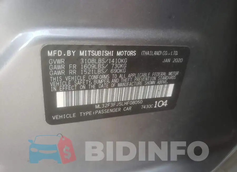ML32F3FJ5LHF08050 Photo# 10