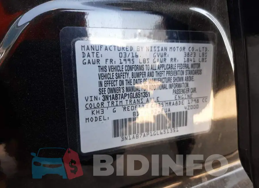 3N1AB7AP1GL651351 Photo# 10