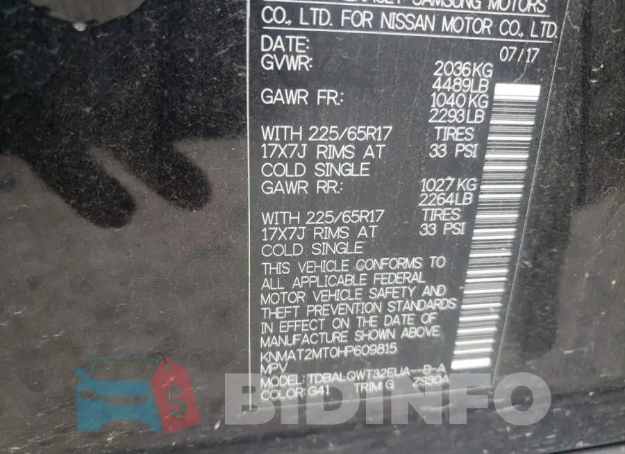 KNMAT2MT0HP609815 Photo# 10