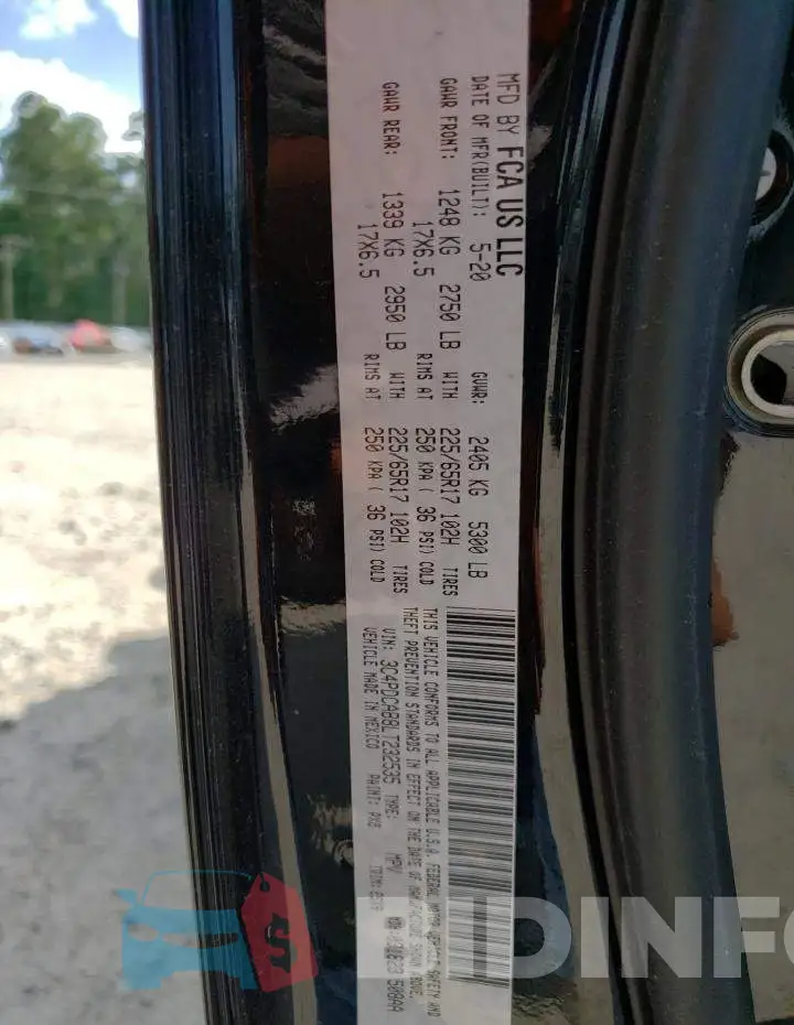 3C4PDCAB8LT232535 Photo# 10
