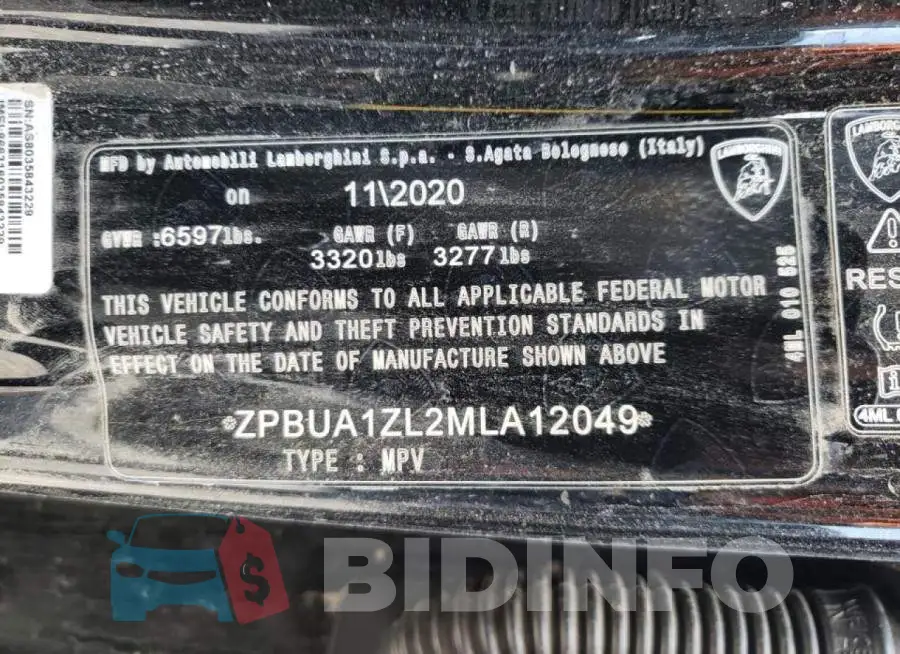 ZPBUA1ZL2MLA12049 Photo# 10