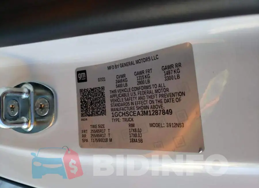 1GCHSCEA3M1287849 Photo# 10