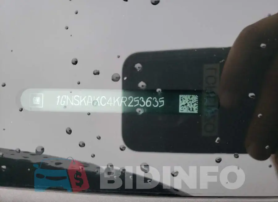 1GNSKAKC4KR253635 Photo# 10