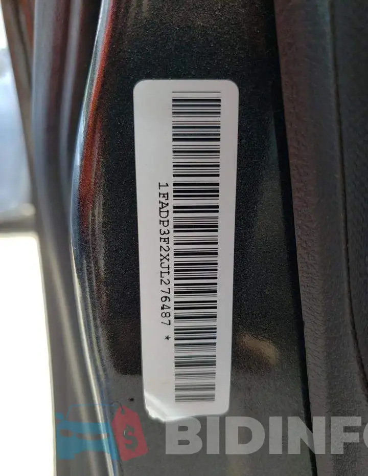 1FADP3F2XJL276487 Photo# 10