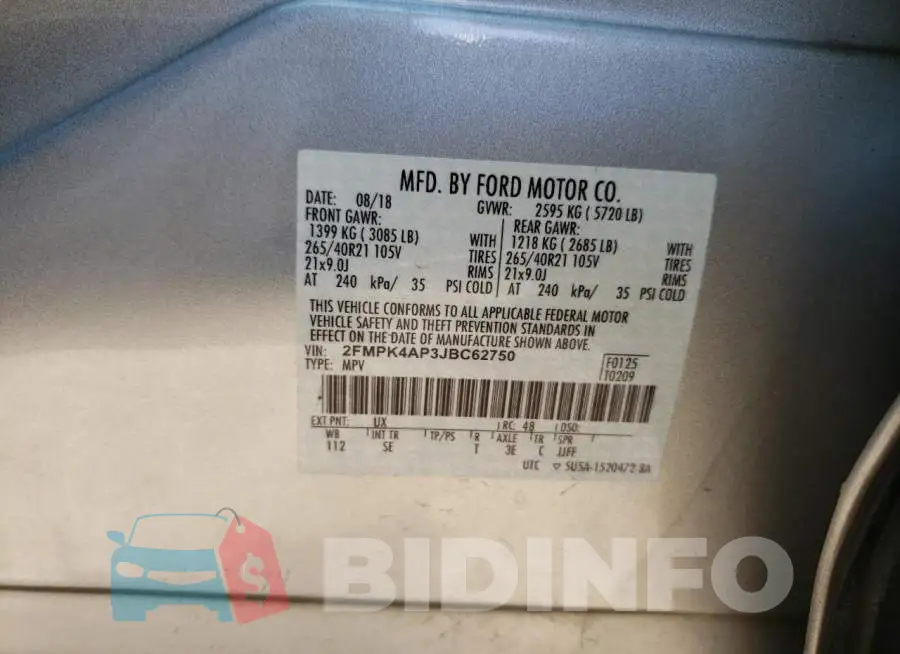 2FMPK4AP3JBC62750 Photo# 10