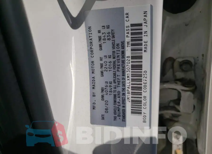JM1BPALLXM1307028 Photo# 10