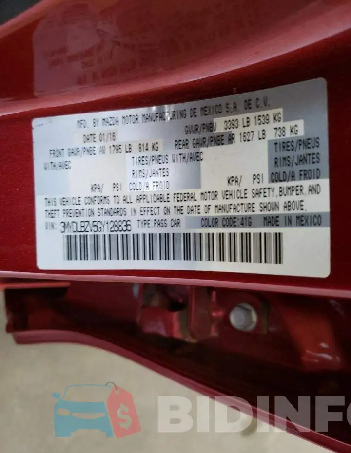 3MYDLBZV5GY128836 Photo# 10