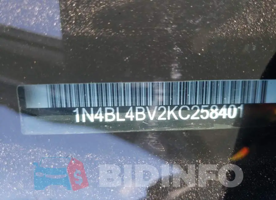 1N4BL4BV2KC258401 Photo# 10