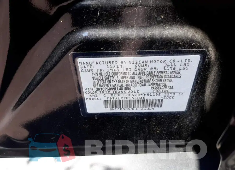 3N1CP5BV9LL481004 Photo# 10